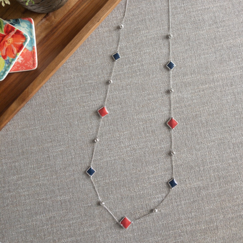 Charming Charlie Long Statement Necklace